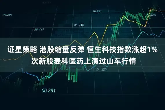 证星策略 港股缩量反弹 恒生科技指数涨超1% 次新股麦科医药上演过山车行情